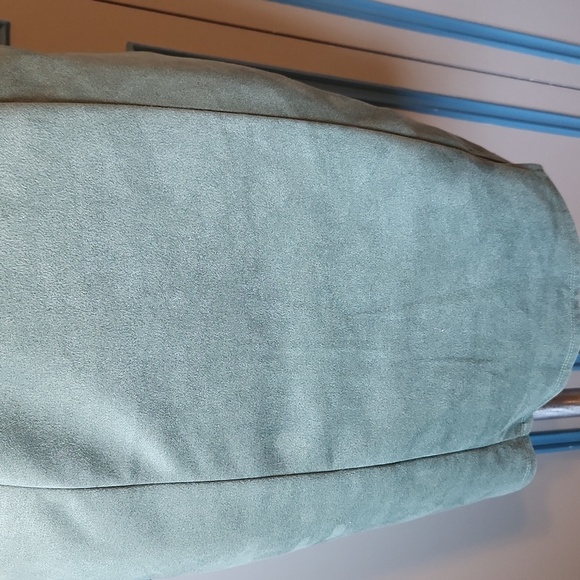 Miami for Francesca’s Ruched Sage Green Mini Dress - Picture 5 of 13